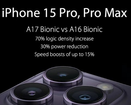石碌镇苹果15维修中心分享iPhone15系列配置怎么样 